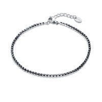 Bracelet Brand Man Tennis Uomo in Steel Zircone 14BR043N-M - 14BR043N-M